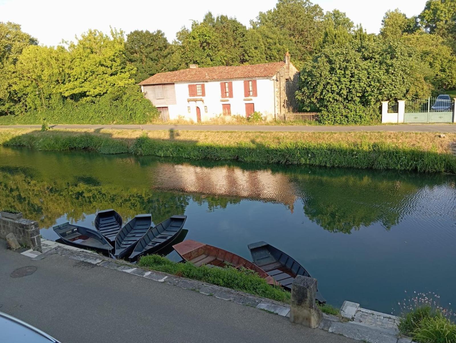 Au Bord De L'Eau Coulon Apartment Luaran gambar